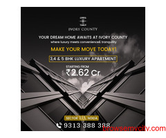 Luxury Flats in Noida, Ivory County Coming Soon, Top Luxury Apartment in Central Noida,