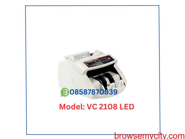 VC 2108 LCD Note Counting Machine with Fake Note Detector - 4/6