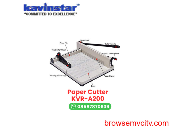 Kavinstar KVR-A200 Manual Paper Cutter Machine - 2/5