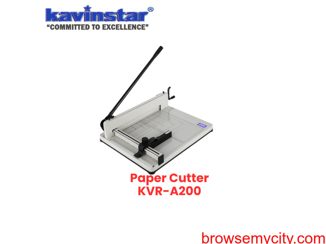 Kavinstar KVR-A200 Manual Paper Cutter Machine - 4/5