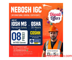 Nebosh IGC in CHENNAI with Diwali Offers