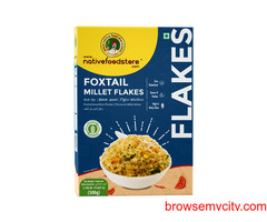 how to cook millet flakes-foxtail millet flakes- 500gms