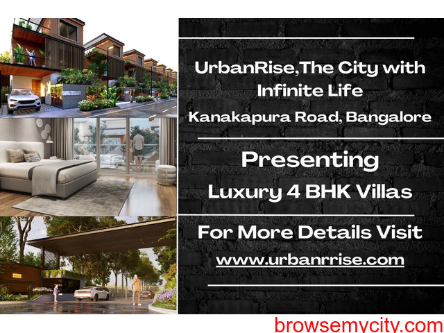 Urbanrise - Where Infinite Life Unfolds in Luxurious 4BHK Villas Off ...