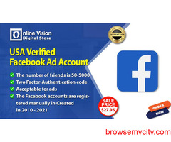 Buy Verified US Facebook Ad Account From Online Vision Digital Store