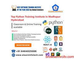 Top Python Training Institute in Madhapur Hyderabad
