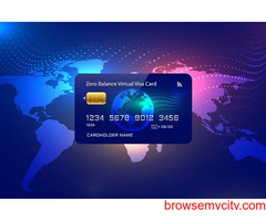 Buy a Zero Balance Visa Card from Online Vision Digital Stoe