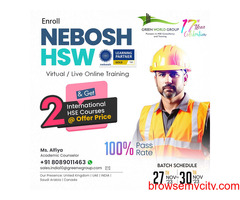 Nebosh HSW Courses with 4 HSE Courses at 16999