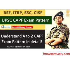 UPSC CAPF Exam 2024 Notification, Eligibility, CAPF Syllabus