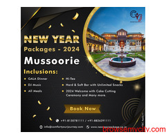 Mussoorie New Year Packages 2024 – New Year Party in Mussoorie