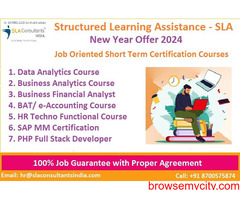 Advanced Excel Course in Delhi, Noida & Gurgaon, Free VBA & SQL, 100% Job Placement
