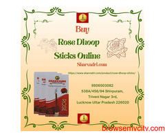 Buy Rose Dhoop Sticks Online - Sharvadri.com