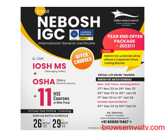 Nebosh IGC in KERALA in just 37,999 INR.