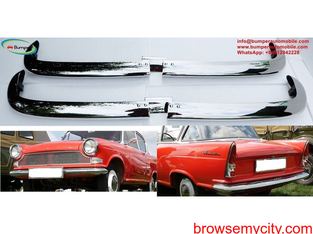 Borgward Arabella (1959-1961) bumpers new - 1/1