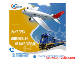 Falcon Train Ambulance in Patna is the Efficient Provider of Medical Transportation