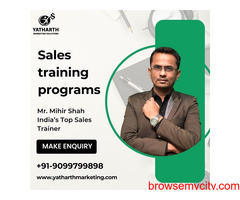 Sales training programs