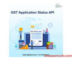 Get Online GST Application Status Finder API in India