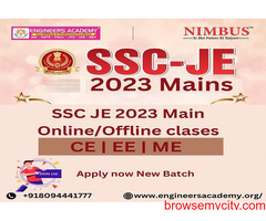 Which institute Provide Best SSC JE Mains online course?