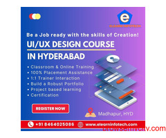 UI UX design course with placement in Hyderabad