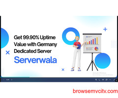 Get 99.90% Uptime Value with Germany Dedicated Server - Serverwala