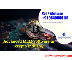 Advanced MLM software in crypto industry