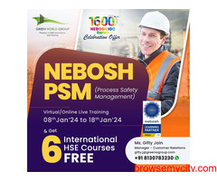 Nebosh PSM COURSE in PUNJAB Offers on live!