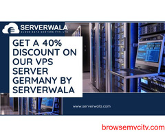Get a 40% Discount on Our VPS Server Germany By Serverwala