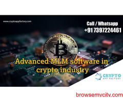 Advanced MLM software in crypto industry