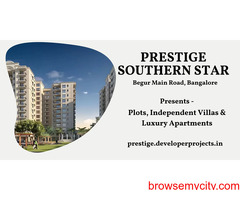 Prestige Southern Star Begur Bangalore - A Home That Makes The World Greener