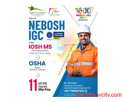 NEBOSH IGC courses at Green World Group in Andhra Pradesh!