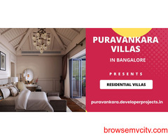Puravankara Villas Bangalore - A New Way Of Living At An Affordable Price