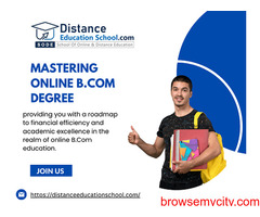 Online BCom degree