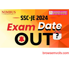 SSC JE 2024 Exam Date information