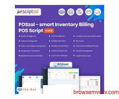 Poszol - Smart Inventory Billing POS Software