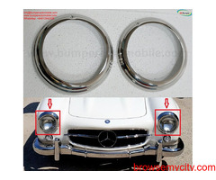 Mercedes Benz Headlight Trim Ring 190SL 300SL