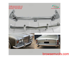 Bentley T1 bumpers (1965-1977) stainless steel polished