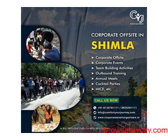 Corporate Event Organisers in Shimla - Corporate Team Outing in Shimla