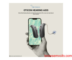 Oticon Hearing Aid | Ear Solutions Hearing Aid Clinic Secunderabad