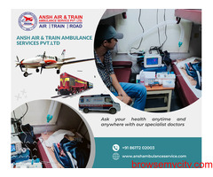 Budget Friendly Ansh Air Ambulance Services in Patna, Bihar