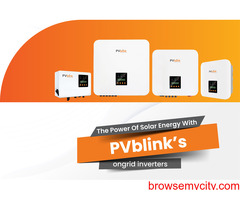 High-Efficiency Solar Inverter – Power Your Future with PVblink