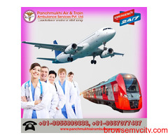 Panchmukhi Train Ambulance in Patna -Cost-Effective Medical Evacuation of Intensive Care Patient