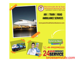 Panchmukhi Train Ambulance in Delhi - Critical care nurses and paramedics available