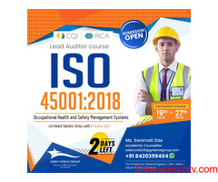ISO 45001:2018 Lead Auditor course