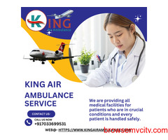 Air Ambulance Service in Aligarh by King- Performs Safety and Comfort of Patients