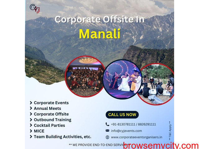 Exploring Corporate Offsite Tours - Premier MICE Options in Manali - 1/1