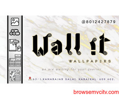 Wall It Wallpapers interior design for walls in Karaikal