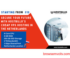 Secure your future with Hostbillo's Cheap VPS Hosting in the Netherlands