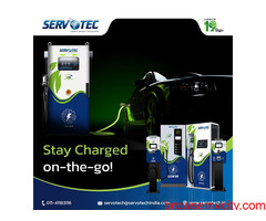 Stay Charged With Servotech EV Charger