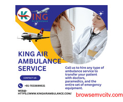 Air Ambulance Service in Siliguri by King- Get a Complete Medical Safety