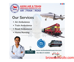 Ansh Air Ambulance Service in Ranchi: Swift and Safe Transfer of Patients