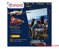 Ansh Air Ambulance Service in Kolkata with Advanced Medical Equipments